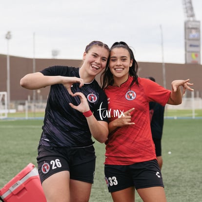 Samantha Meza, Joselin Muñoz | Santos Laguna vs Tijuana femenil J18 A2022 Liga MX