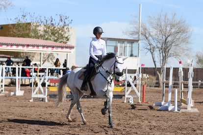 Ma. Teresa Anaya | Salto ecuestre Las Brisas