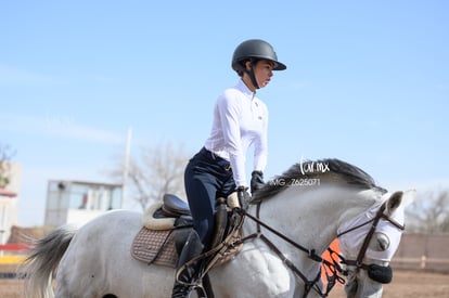 Ma. Teresa Anaya | Salto ecuestre Las Brisas