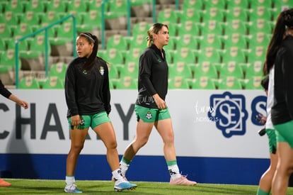 Lourdes De León, Ana Peregrina | Santos  Laguna vs Cruz Azul Liga MX Femenil J15