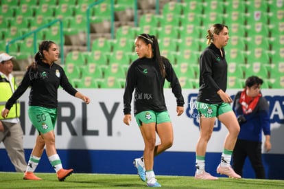 Lourdes De León, Ana Peregrina | Santos  Laguna vs Cruz Azul Liga MX Femenil J15