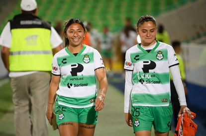 Desarae Félix, Stephanie Soto | Santos  Laguna vs Cruz Azul Liga MX Femenil J15