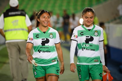 Desarae Félix, Stephanie Soto | Santos  Laguna vs Cruz Azul Liga MX Femenil J15