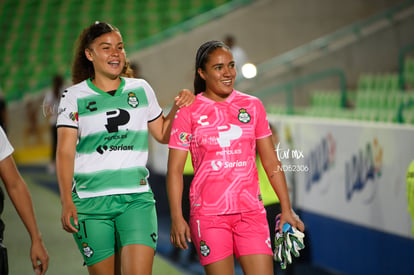 Hannia De Ávila, Alejandra Curiel | Santos  Laguna vs Cruz Azul Liga MX Femenil J15