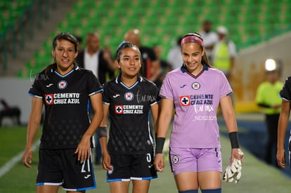 Maricruz Gonzalez, Edith Carmona, Karime Abud | Santos  Laguna vs Cruz Azul Liga MX Femenil J15