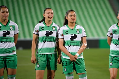 Natalia Miramontes, Alexxandra Ramírez | Santos  Laguna vs Cruz Azul Liga MX Femenil J15