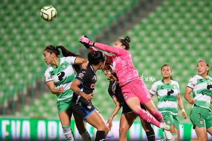 María Yokoyama, Paola Calderón | Santos  Laguna vs Cruz Azul Liga MX Femenil J15