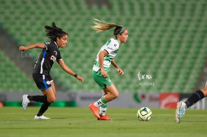 Daniela Delgado | Santos  Laguna vs Cruz Azul Liga MX Femenil J15