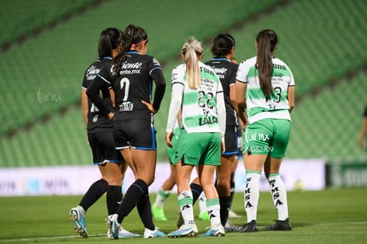 Sheila Pulido, María Peraza | Santos  Laguna vs Cruz Azul Liga MX Femenil J15