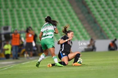 Brenda León, Norma Duarte | Santos  Laguna vs Cruz Azul Liga MX Femenil J15