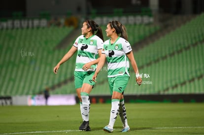 María Yokoyama, Alexxandra Ramírez | Santos  Laguna vs Cruz Azul Liga MX Femenil J15