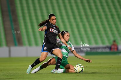 Lia Romero | Santos  Laguna vs Cruz Azul Liga MX Femenil J15