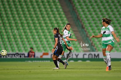 Ana García, Alexxandra Ramírez | Santos  Laguna vs Cruz Azul Liga MX Femenil J15