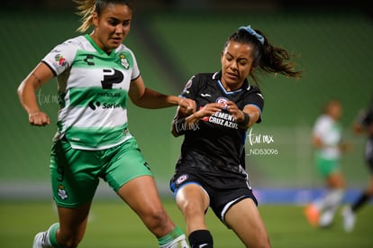 Alexia Villanueva | Santos  Laguna vs Cruz Azul Liga MX Femenil J15