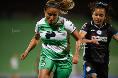 Alexia Villanueva | Santos  Laguna vs Cruz Azul Liga MX Femenil J15