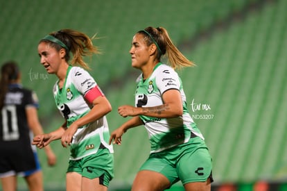 Gol de Alexia, Alexia Villanueva | Santos  Laguna vs Cruz Azul Liga MX Femenil J15