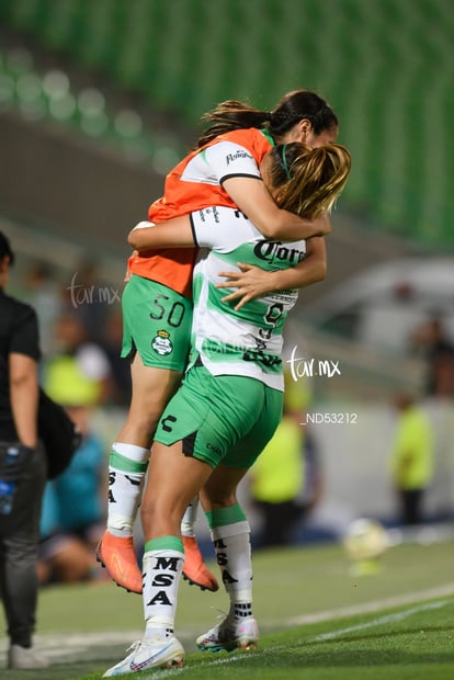 Gol de Alexia, Alexia Villanueva, Judith Félix | Santos  Laguna vs Cruz Azul Liga MX Femenil J15