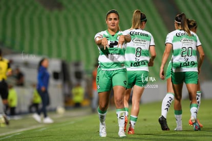 Gol de Alexia, Alexia Villanueva | Santos  Laguna vs Cruz Azul Liga MX Femenil J15