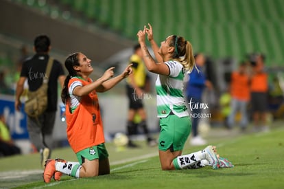 Gol de Alexia, Alexia Villanueva, Judith Félix | Santos  Laguna vs Cruz Azul Liga MX Femenil J15