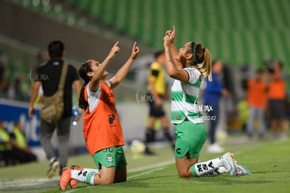 Gol de Alexia, Alexia Villanueva, Judith Félix | Santos  Laguna vs Cruz Azul Liga MX Femenil J15