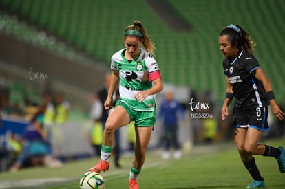 Edith Carmona, Daniela Delgado | Santos  Laguna vs Cruz Azul Liga MX Femenil J15