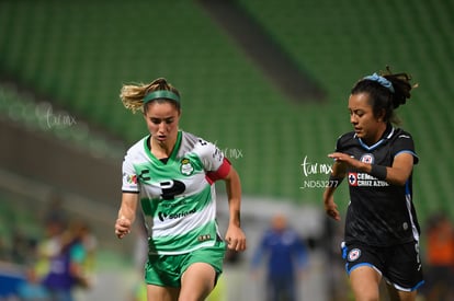 Daniela Delgado | Santos  Laguna vs Cruz Azul Liga MX Femenil J15