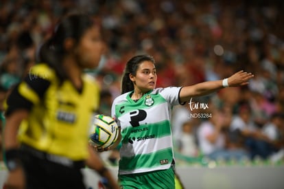 Alexxandra Ramírez | Santos  Laguna vs Cruz Azul Liga MX Femenil J15