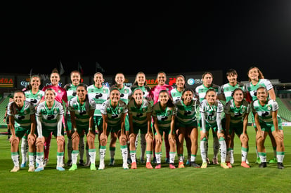 Equipo de Santos Femenil | Santos  Laguna vs Cruz Azul Liga MX Femenil J15