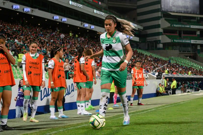 Alexxandra Ramírez | Santos  Laguna vs Cruz Azul Liga MX Femenil J15