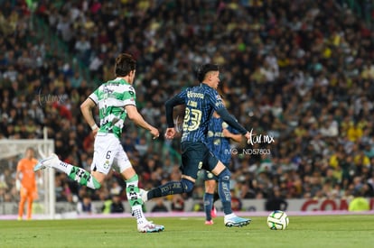 Emilio Lara, Alan Cervantes | Santos vs America J5 C2023 Liga MX