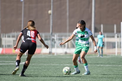 Ailin Serna, Lorena Vega | Santos vs Atlas J10 C2023 Liga MX