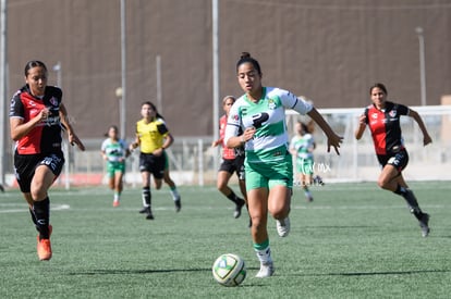 Daniela Meza, Paola Vidal | Santos vs Atlas J10 C2023 Liga MX