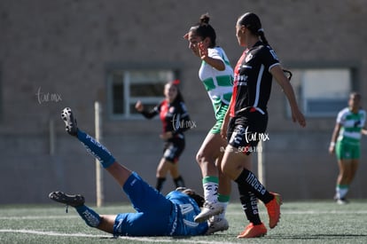 Paola Vidal, Camila Vázquez, Daniela Meza | Santos vs Atlas J10 C2023 Liga MX