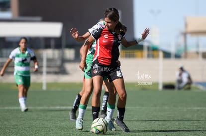 Ailin Serna, Lorena Vega | Santos vs Atlas J10 C2023 Liga MX