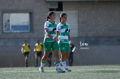 Tania Baca, Maika Albéniz | Santos vs Atlas J10 C2023 Liga MX