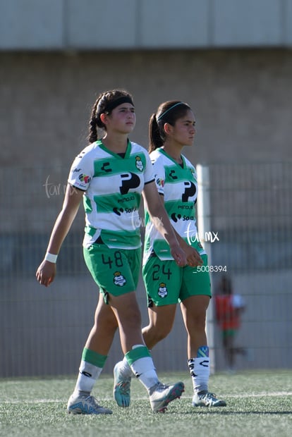 Tania Baca, Maika Albéniz | Santos vs Atlas J10 C2023 Liga MX