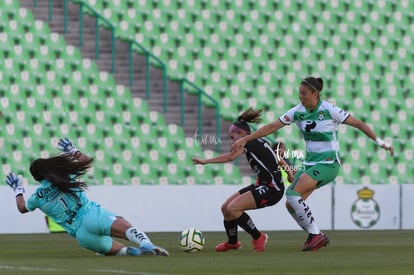 Hannia De Ávila, Alejandra Lomelí, Priscila Padilla | Santos Laguna vs Atlas FC J11 C2023 Liga MX femenil