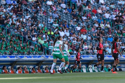 Sheila Pulido, Priscila Padilla | Santos Laguna vs Atlas FC J11 C2023 Liga MX femenil