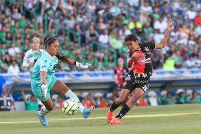 Hannia De Ávila, Brenda Ceren | Santos Laguna vs Atlas FC J11 C2023 Liga MX femenil