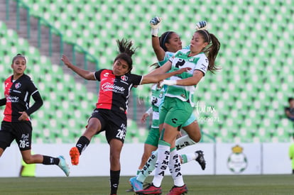 Hannia De Ávila, Brenda Ceren, Marianne Martínez | Santos Laguna vs Atlas FC J11 C2023 Liga MX femenil