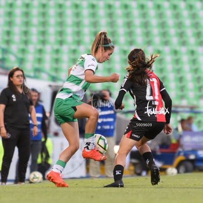 Alexa Curiel, Daniela Delgado | Santos Laguna vs Atlas FC J11 C2023 Liga MX femenil