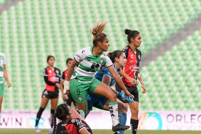 Alexia Villanueva, Ana Paz | Santos Laguna vs Atlas FC J11 C2023 Liga MX femenil