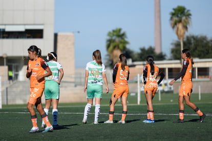 María De León, Cynthia Garibaldi, Nithzaye Aguilar | Santos vs Atlas femenil sub 19