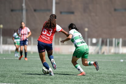 Daniela Rodríguez, Judith Félix | Santos vs Chivas J15 C2023 Liga MX