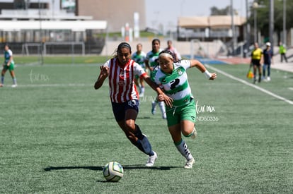 Britany Hernández, Daniela Rodríguez | Santos vs Chivas J15 C2023 Liga MX