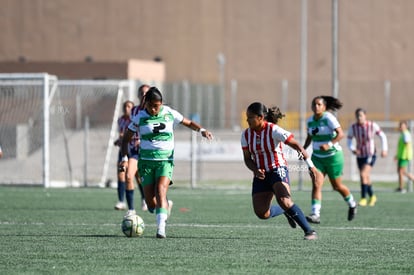 Najaivi Gamboa, Layda Fernandez | Santos vs Chivas J15 C2023 Liga MX