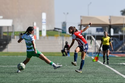 Tania Baca, María López | Santos vs Chivas J15 C2023 Liga MX