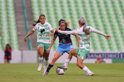 Daniela Delgado, Sheila Pulido, Michel Ruiz | Santos vs Chivas femenil