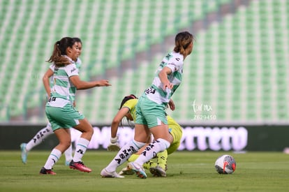 Lourdes De León, Marianne Martínez | Santos vs Chivas femenil