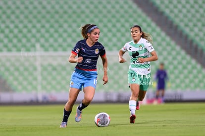 Daniela Delgado, Marianne Martínez | Santos vs Chivas femenil